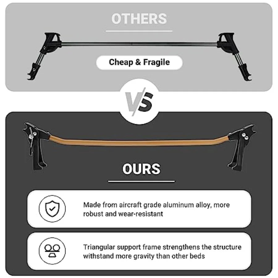 Camping Cot Folding Portable Heavy Duty Ultralight Cots for Adults Camping Tent Hiking Backpacking Mountaineering Travel Indoor