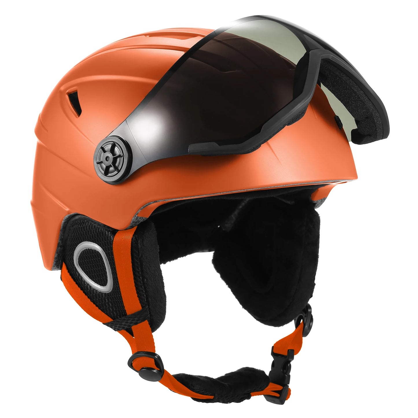 Ski Helmet Snowboard Helmet Outdoor Snow Sport Helmet with Removable Liner and Ear Pads Snowboard Helmet Ski Helmet With Goggles