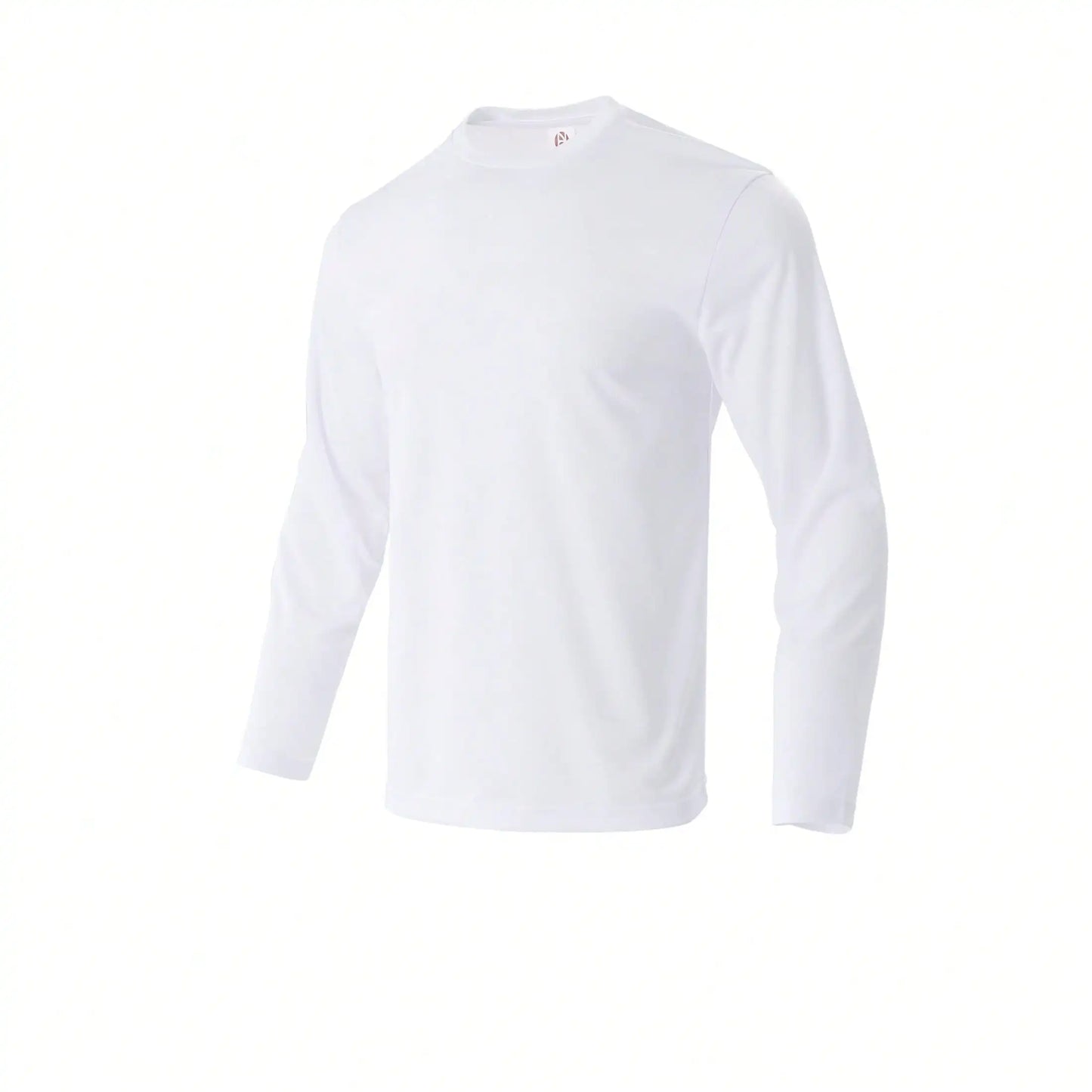 Men Performance Long Sleeve T Shirt Breathable Moisture Wicking Athletic Tops Quick Dry Workout Gym Running Outdoor Hiking Daily Casual Sport Tees
