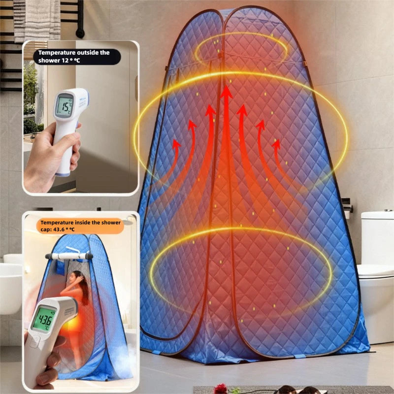 Pop-Up Winter Tent 3-Layer Thickened Portable Quick-Opening Heavy-Duty Oxford Cloth Ice Fishing Shelter Suitable for Ice Fishing