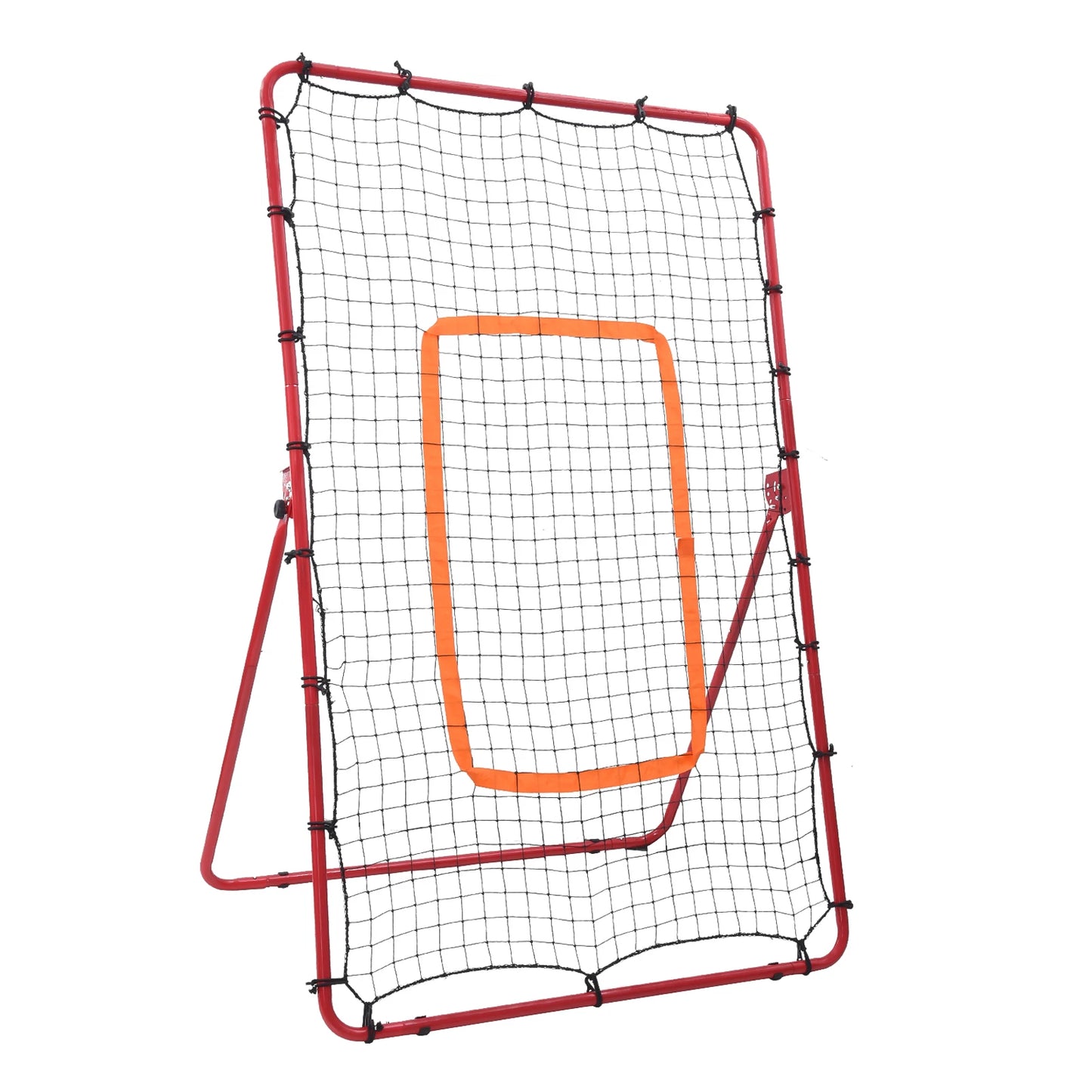Volleyball Rebound Net Volleyball Rebounder 6X4 ft Practice Net Volleyball Practice Equipment with 4 Adjustable Rebound Angles