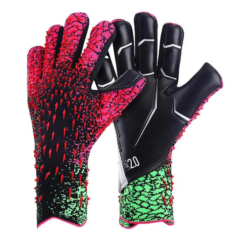 6 -10 Yards Children's Football Goalkeeper Gloves Professional Sports Equipment Adult Training Men's Kids Soccer Latex Gloves