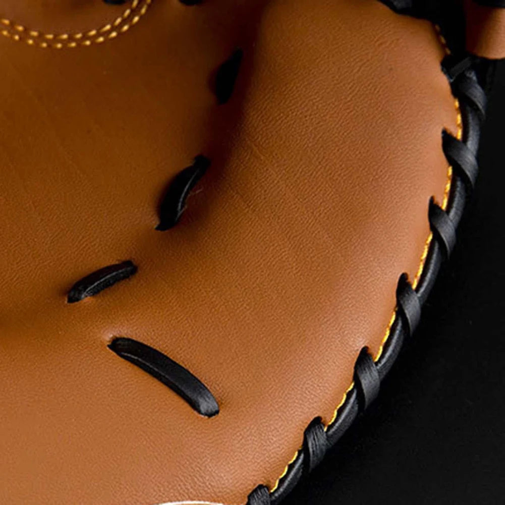 Baseball Glove Thicken Softball Glove Baseball Softball Catcher Wear-resistant Baseball Fielding Glove for Youth Adults Practice
