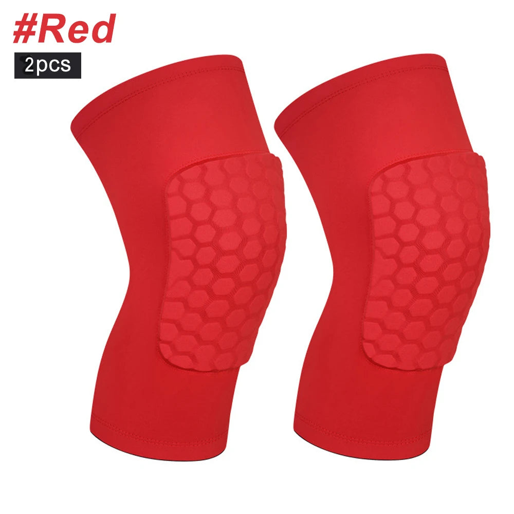 1Pcs/2Pcs Knee Pads for Kids Youth Adult,Basketball Baseball Knee Brace Knee Support,Compression Knee Sleeve for Cycling Running