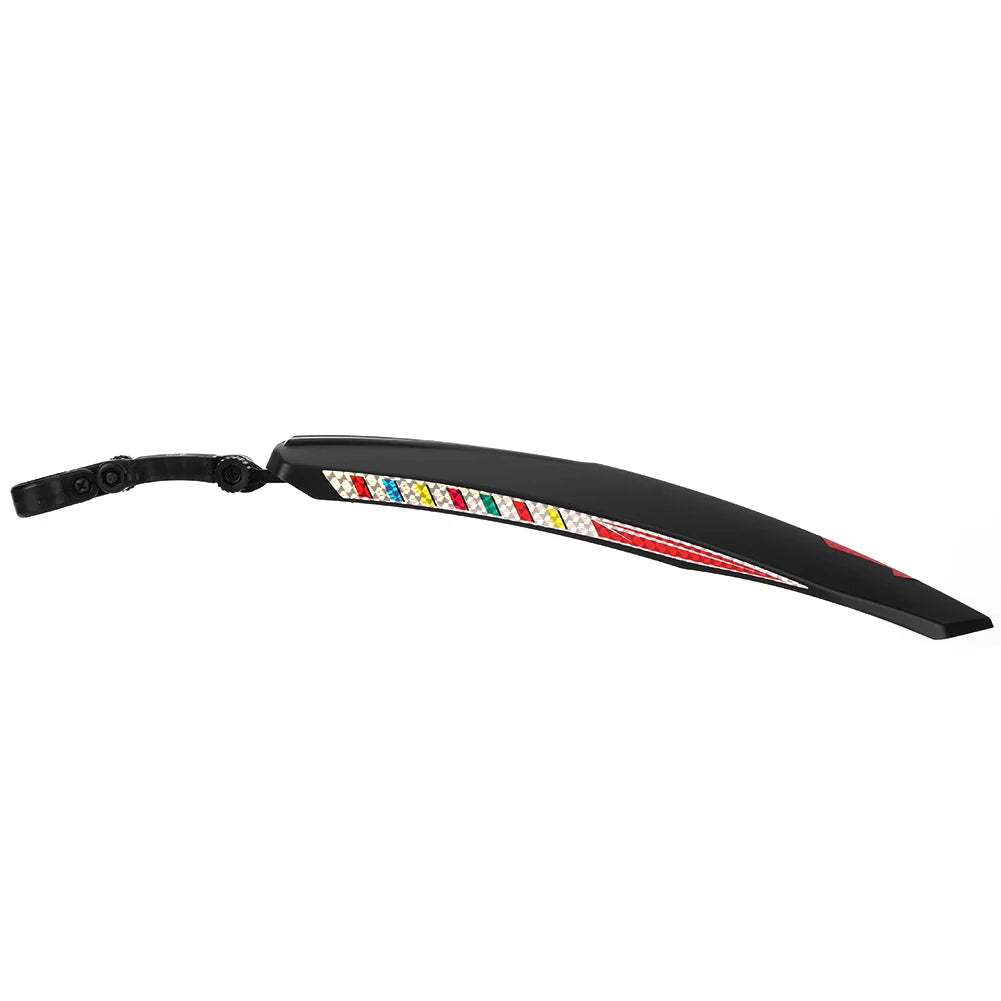 2Pcs Bicycle Splash Fenders with Reflective Stickers Bike Mudguard Front Rear Mud Guard Universal Mud Flaps Cycling Accessories