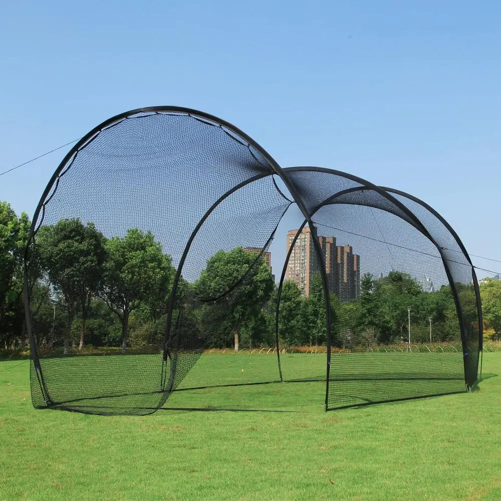 Batting Cage Baseball Sotball, Hitting Cage Net and e Backyard Baseball Sotball Training Equipment, reestanding Portable Batting