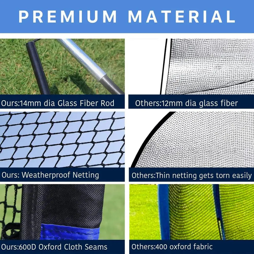 Batting Cage Baseball Sotball, Hitting Cage Net and e Backyard Baseball Sotball Training Equipment, reestanding Portable Batting