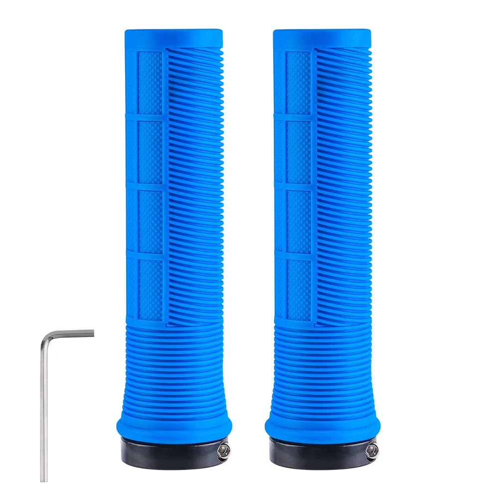 Bike Handlebar Grips Anti-Slip Bicycle Handle Bar Grips Shock Absorbing MTB Mountain Bike Handlebar Cover Cycling Accessories