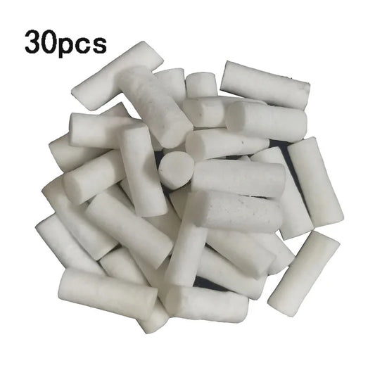 30pcs Waterproof Mini Fire Starter Cotton Stick Outdoor Fire-making Tools Natural Firestarting Camping Hiking Emergency Survival