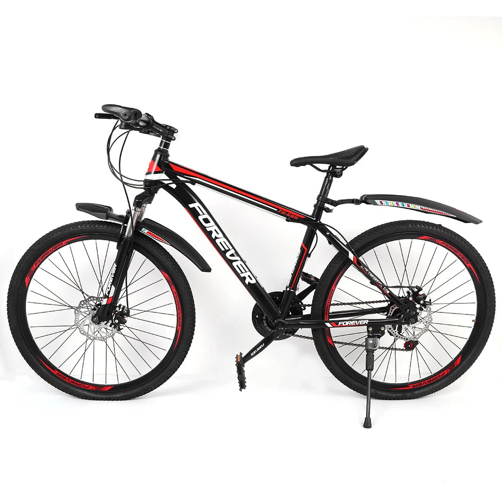 2Pcs Bicycle Splash Fenders with Reflective Stickers Bike Mudguard Front Rear Mud Guard Universal Mud Flaps Cycling Accessories