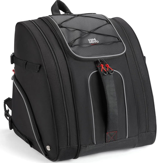 Ski Boot Bag 55L Waterproof Snowproof Travel Luggage for Boots, Skis, Helmet, Jacket & Accessories