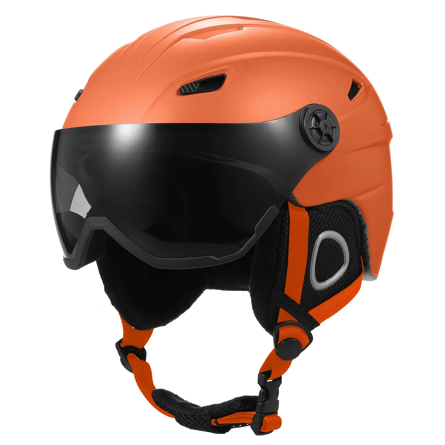 Ski Helmet Snowboard Helmet Outdoor Snow Sport Helmet with Removable Liner and Ear Pads Snowboard Helmet Ski Helmet With Goggles