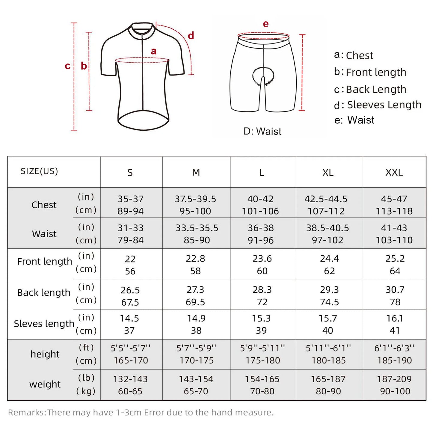 Cycling Jersey Set Men Breathable Quick Dry Comfortable Short Sleeve Jersey + Padded Shorts Cycle Clothing Set Riding Sportswear