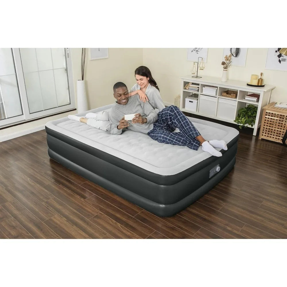 Tritech   Air Mattress Bed 2 Person w/Built-in AC Pump & Bag Customized