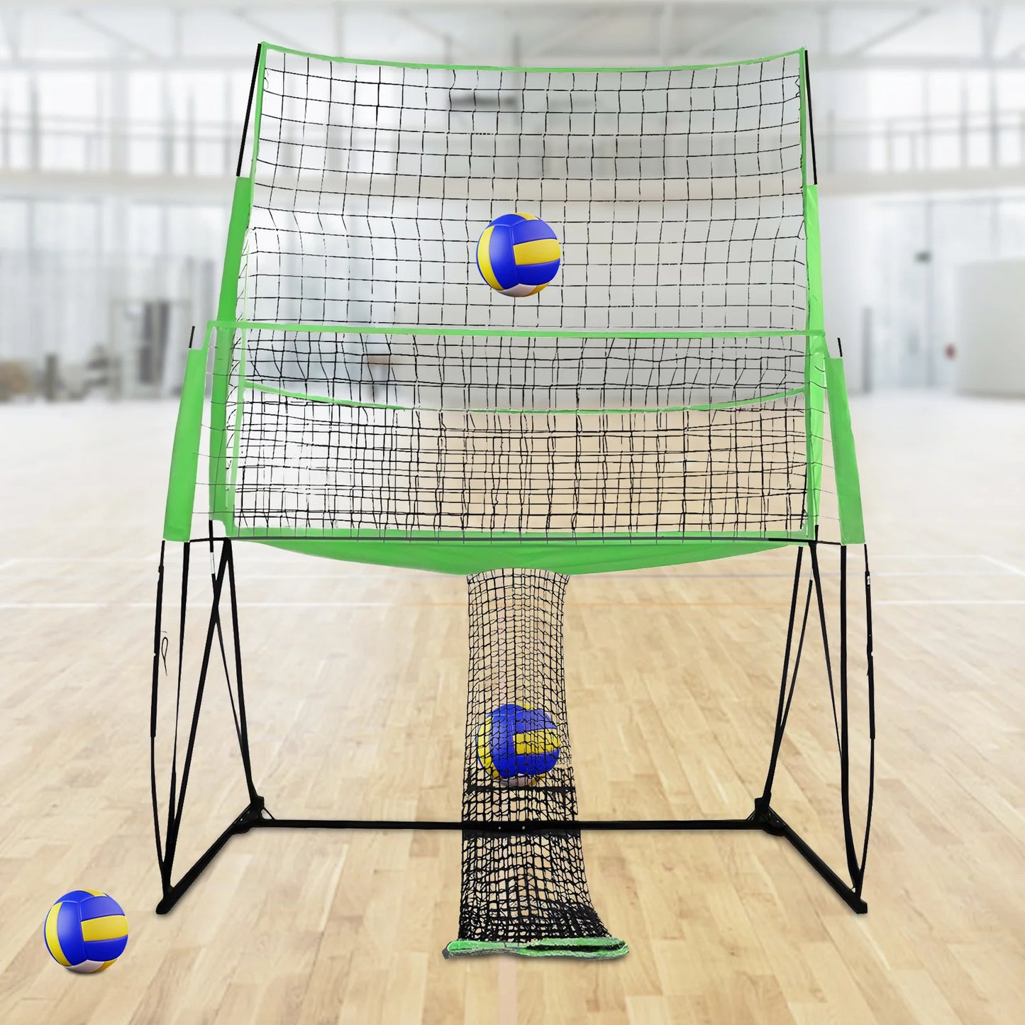 Adjustable Volleyball Training Net Nylon Trainer Equipment Net For Tennis/Badminton/Volleyball Practice