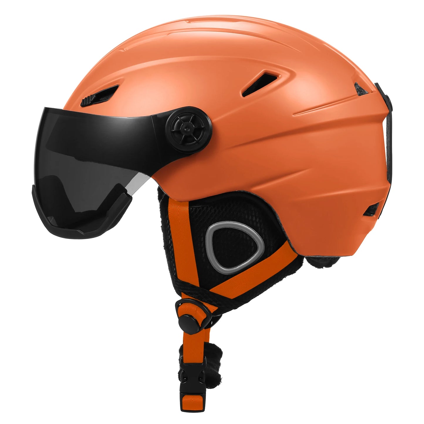 Ski Helmet Snowboard Helmet Outdoor Snow Sport Helmet with Removable Liner and Ear Pads Snowboard Helmet Ski Helmet With Goggles