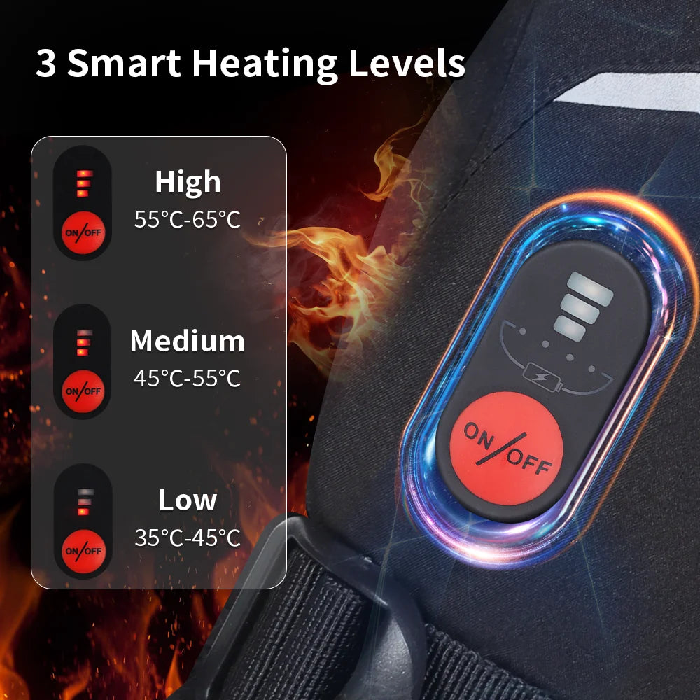 Savior Many Types Mittens Heated Gloves Touch Phone Waterproof Windproof Battery Electric Heated Skiing Gloves Men Women Thermal