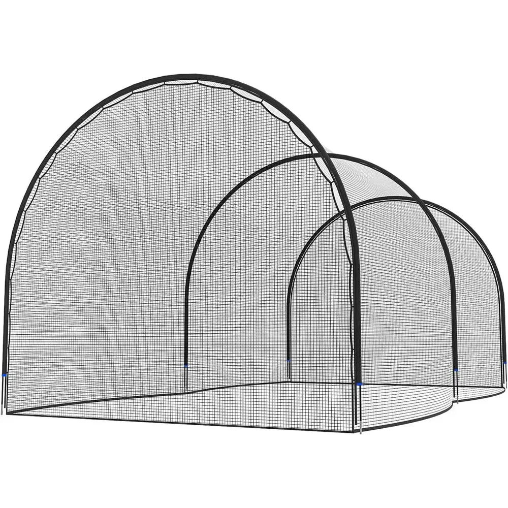 Batting Cage Baseball Sotball, Hitting Cage Net and e Backyard Baseball Sotball Training Equipment, reestanding Portable Batting