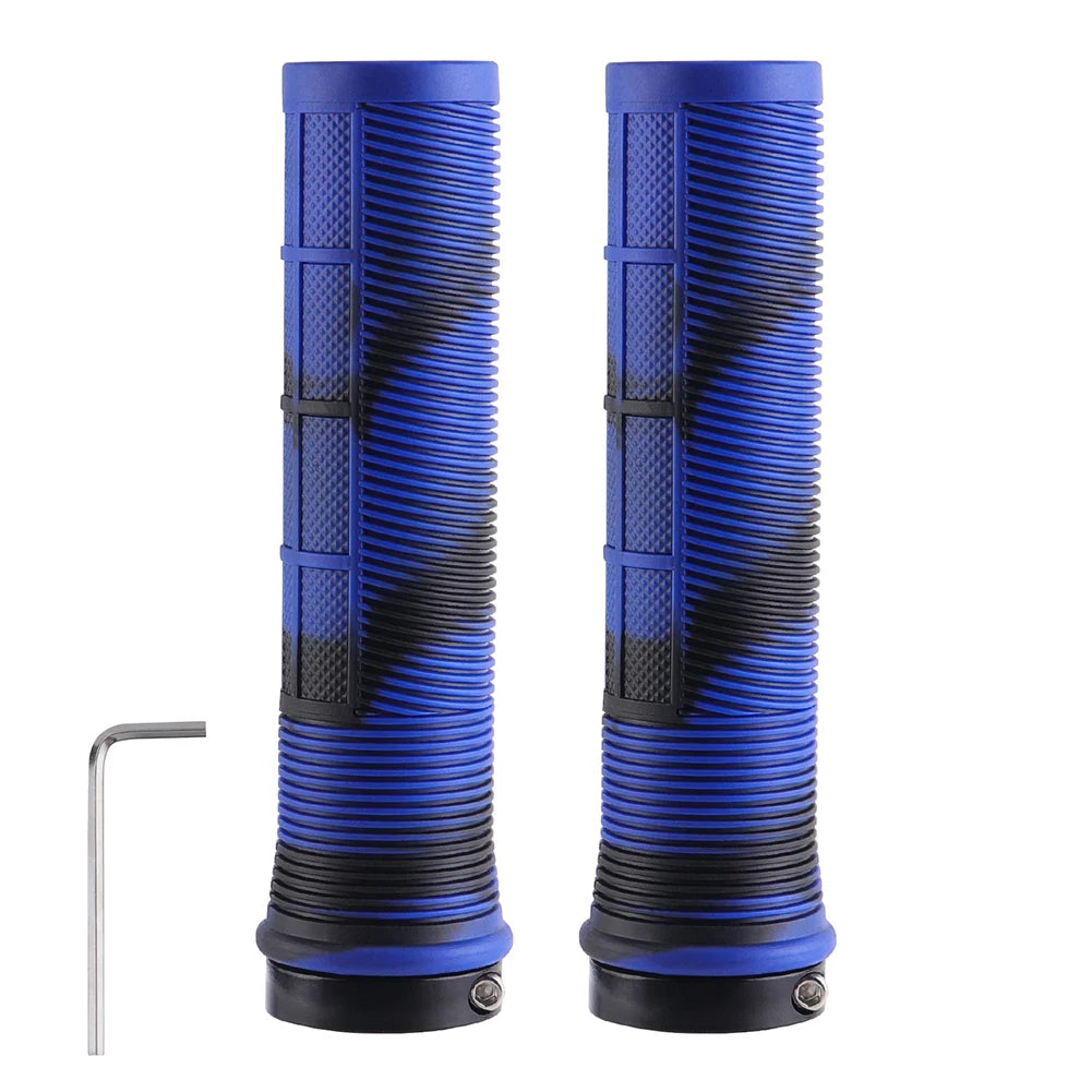 Bike Handlebar Grips Anti-Slip Bicycle Handle Bar Grips Shock Absorbing MTB Mountain Bike Handlebar Cover Cycling Accessories