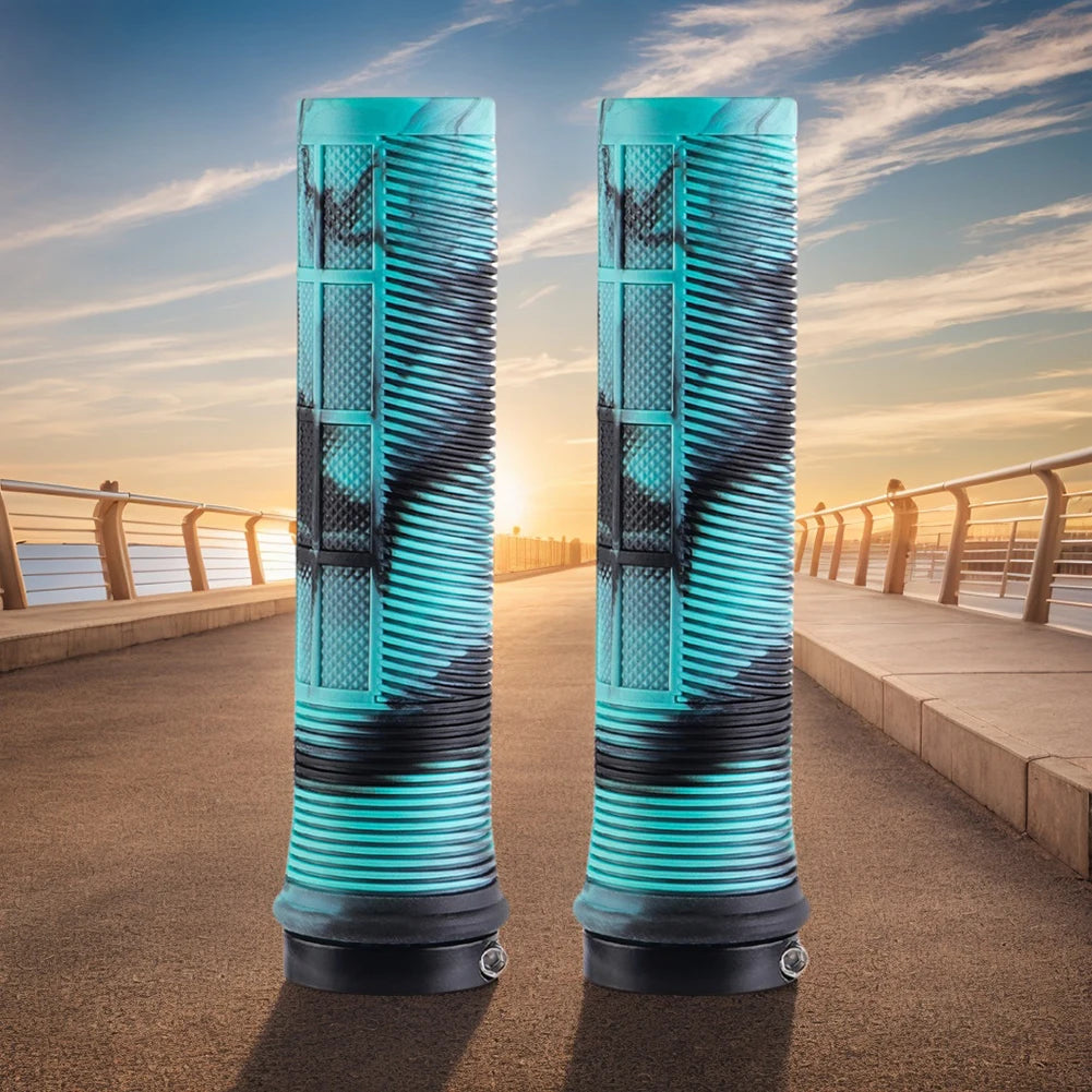 Bike Handlebar Grips Anti-Slip Bicycle Handle Bar Grips Shock Absorbing MTB Mountain Bike Handlebar Cover Cycling Accessories