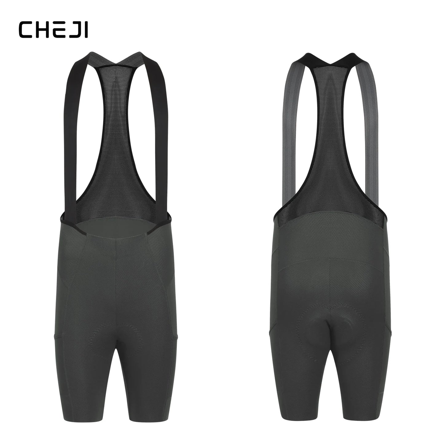 Cheji Men's Cycling Bib Shorts Seamless Comfortable Quick-Drying Breathable for Optimal Performance And Riding Experience