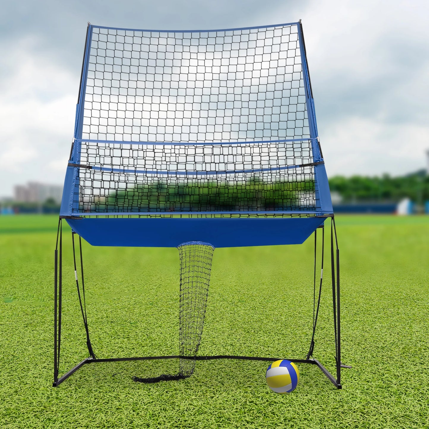 Adjustable Volleyball Training Net Nylon Trainer Equipment Net For Tennis/Badminton/Volleyball Practice