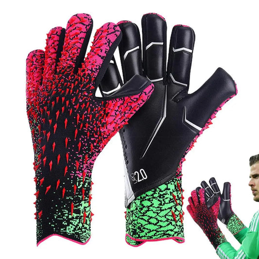 6 -10 Yards Children's Football Goalkeeper Gloves Professional Sports Equipment Adult Training Men's Kids Soccer Latex Gloves