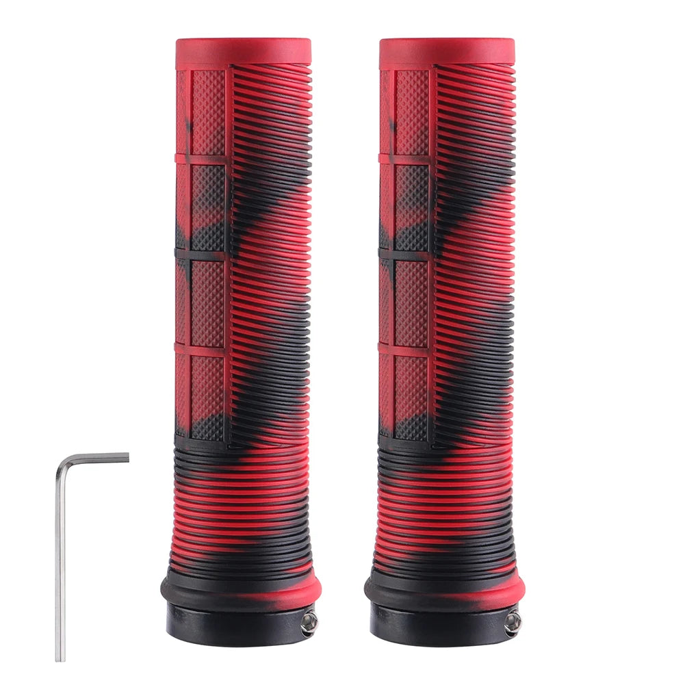 Bike Handlebar Grips Anti-Slip Bicycle Handle Bar Grips Shock Absorbing MTB Mountain Bike Handlebar Cover Cycling Accessories