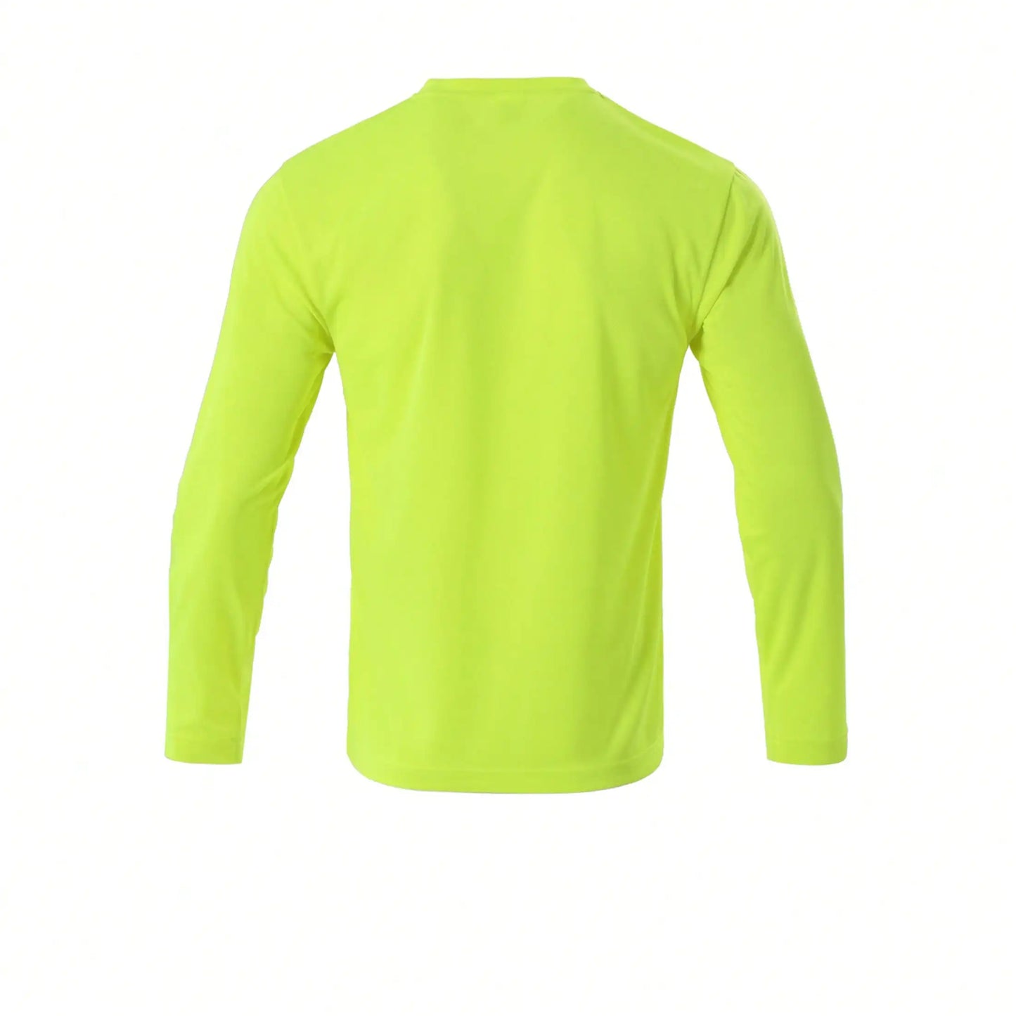 Men Performance Long Sleeve T Shirt Breathable Moisture Wicking Athletic Tops Quick Dry Workout Gym Running Outdoor Hiking Daily Casual Sport Tees