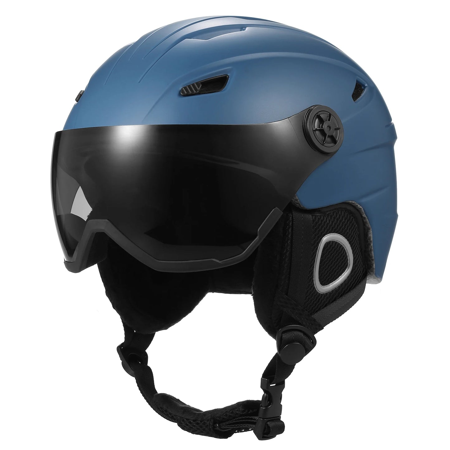 Ski Helmet Snowboard Helmet Outdoor Snow Sport Helmet with Removable Liner and Ear Pads Snowboard Helmet Ski Helmet With Goggles