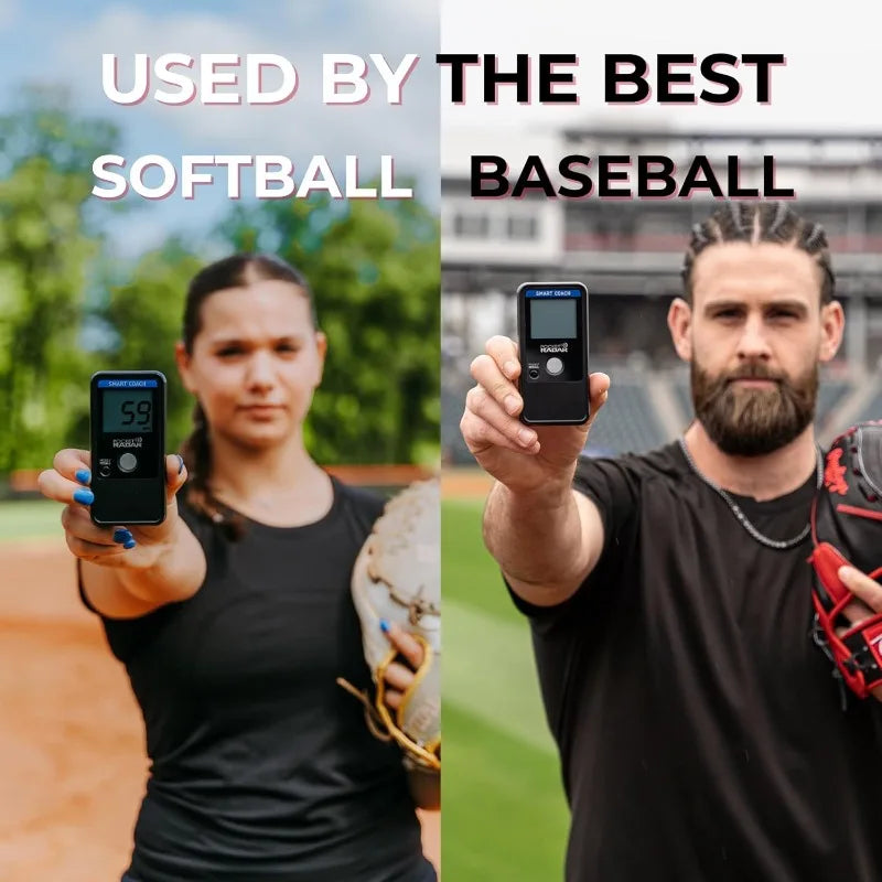Smart Coach Speed Gun For Baseball, Softball, Cricket - Accurate Pitching & Sports Speed Measurement
