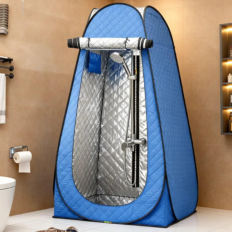 Pop-Up Winter Tent 3-Layer Thickened Portable Quick-Opening Heavy-Duty Oxford Cloth Ice Fishing Shelter Suitable for Ice Fishing
