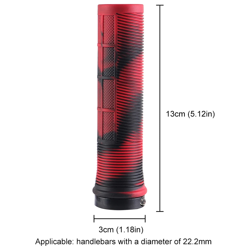 Bike Handlebar Grips Anti-Slip Bicycle Handle Bar Grips Shock Absorbing MTB Mountain Bike Handlebar Cover Cycling Accessories