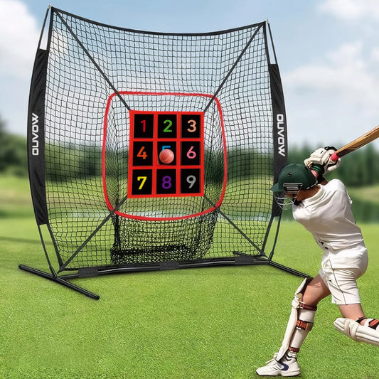 Strike Zone Trainer (No Net) Adjustable Throwing Pitching Hitting Batting Practice Target for Baseball Softball Net