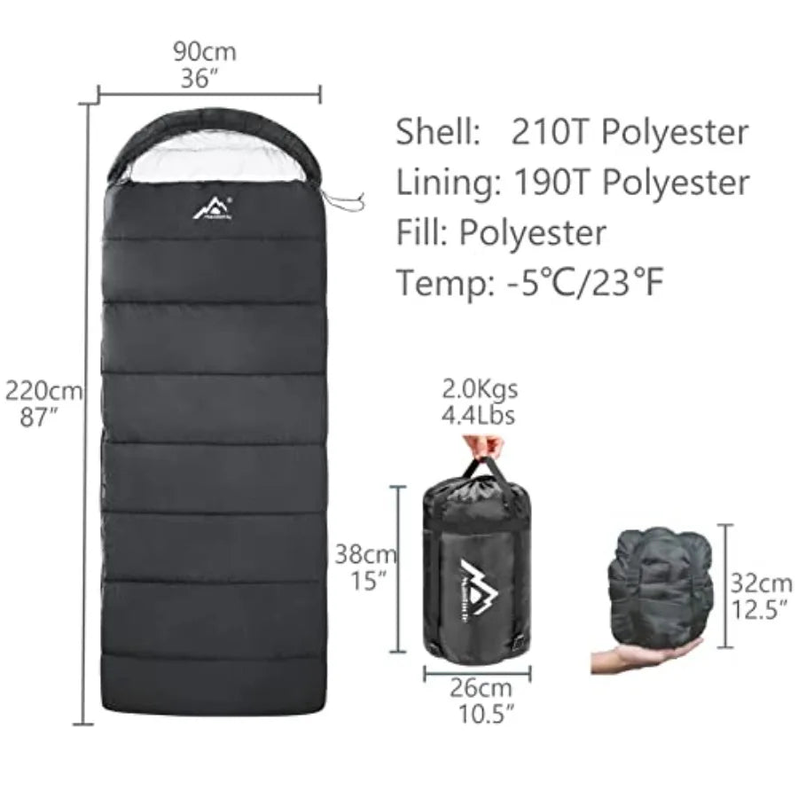 Heated Sleeping Bag - 5pcs Multi USB Power Support Heating Pads Operated with Battery Power Bank or Other USB Supplies Portable