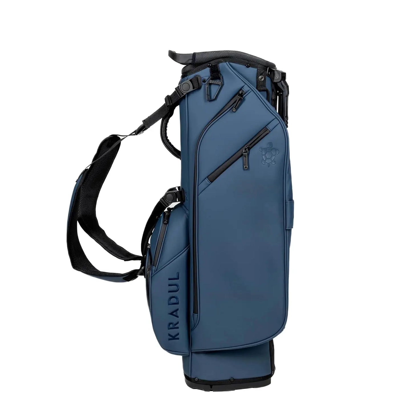 LUX 9.5" 14-Way Hybrid Stand Bag – Lightweight Golf Bag with Stand, Leather Finish, Club Organizer & Removable Panel, Customized