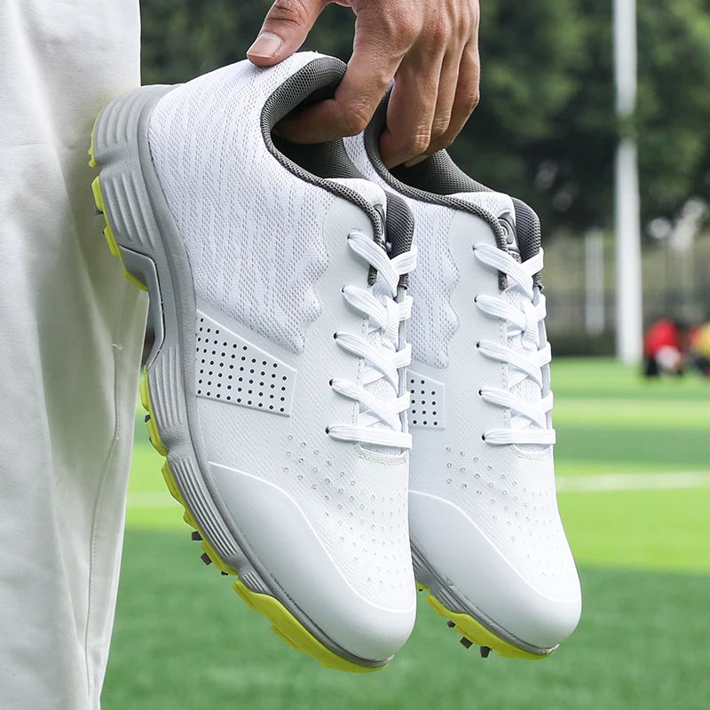 New Golf Shoes Men Spikes Golf Sneakers Anti Slip Walking Footwears Size 39-47