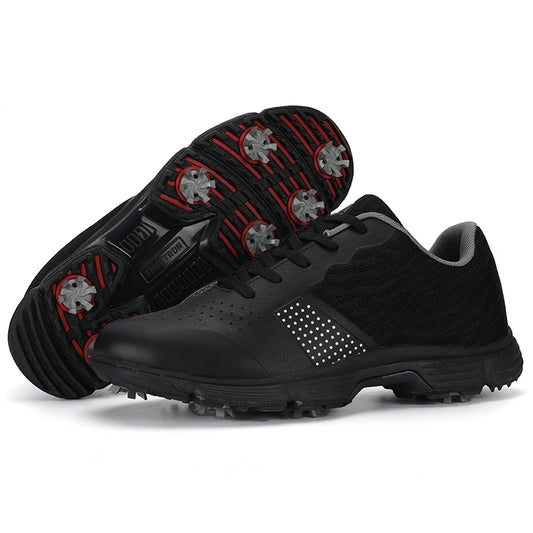 New Golf Shoes Men Spikes Golf Sneakers Anti Slip Walking Footwears Size 39-47